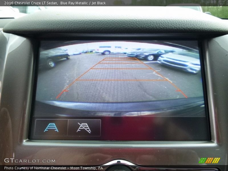 Blue Ray Metallic / Jet Black 2016 Chevrolet Cruze LT Sedan