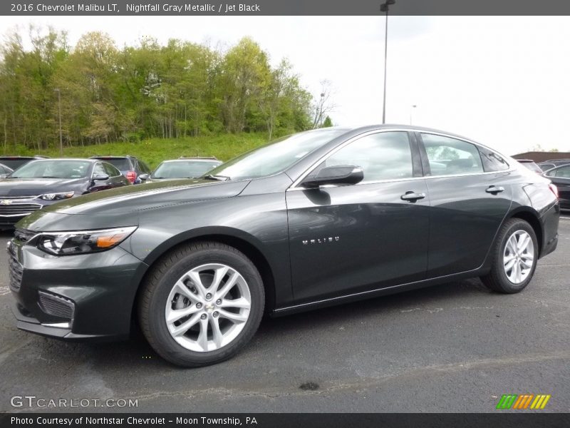 Nightfall Gray Metallic / Jet Black 2016 Chevrolet Malibu LT