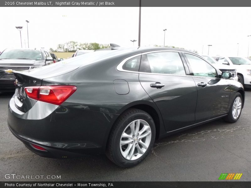 Nightfall Gray Metallic / Jet Black 2016 Chevrolet Malibu LT