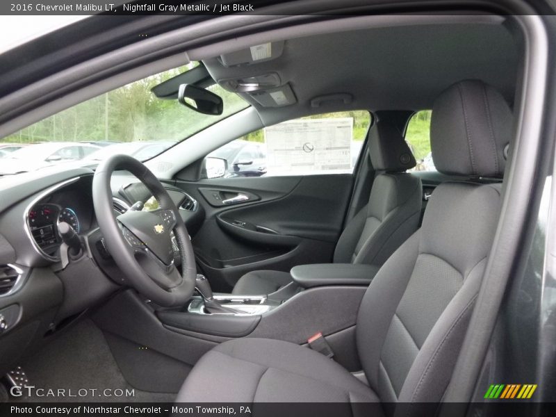 Nightfall Gray Metallic / Jet Black 2016 Chevrolet Malibu LT