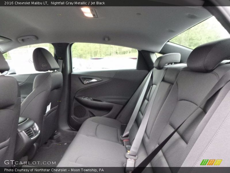Nightfall Gray Metallic / Jet Black 2016 Chevrolet Malibu LT