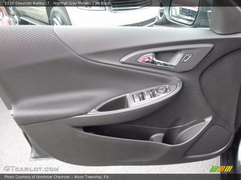 Nightfall Gray Metallic / Jet Black 2016 Chevrolet Malibu LT