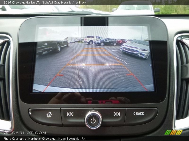 Nightfall Gray Metallic / Jet Black 2016 Chevrolet Malibu LT