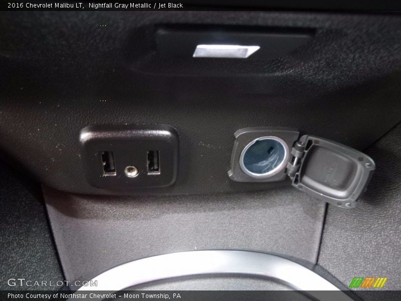 Nightfall Gray Metallic / Jet Black 2016 Chevrolet Malibu LT