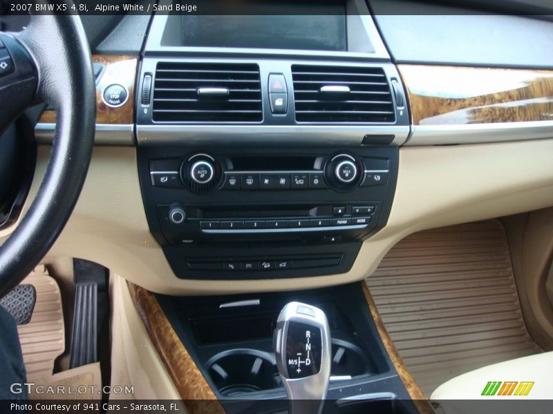 Alpine White / Sand Beige 2007 BMW X5 4.8i