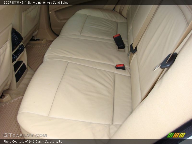 Alpine White / Sand Beige 2007 BMW X5 4.8i