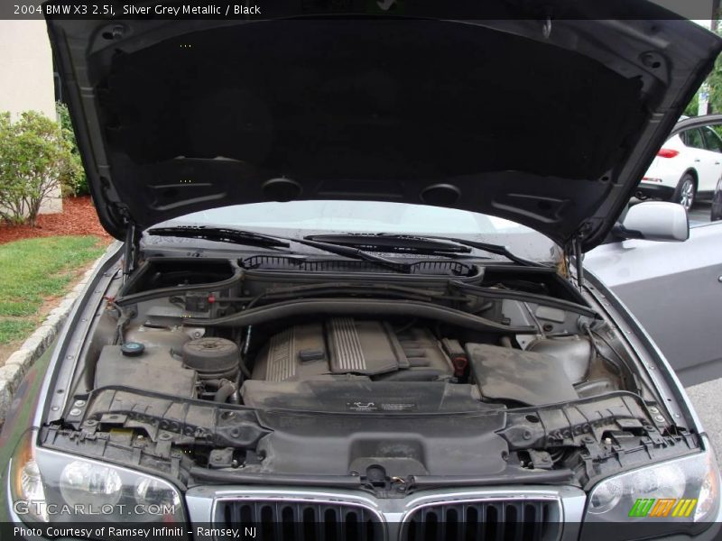 Silver Grey Metallic / Black 2004 BMW X3 2.5i