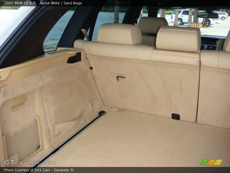 Alpine White / Sand Beige 2007 BMW X5 4.8i