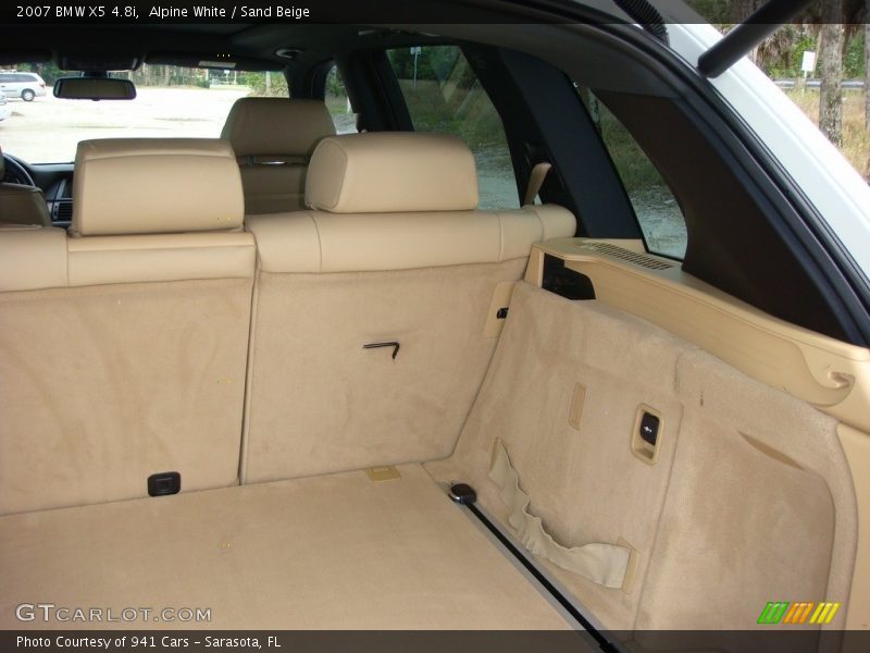 Alpine White / Sand Beige 2007 BMW X5 4.8i