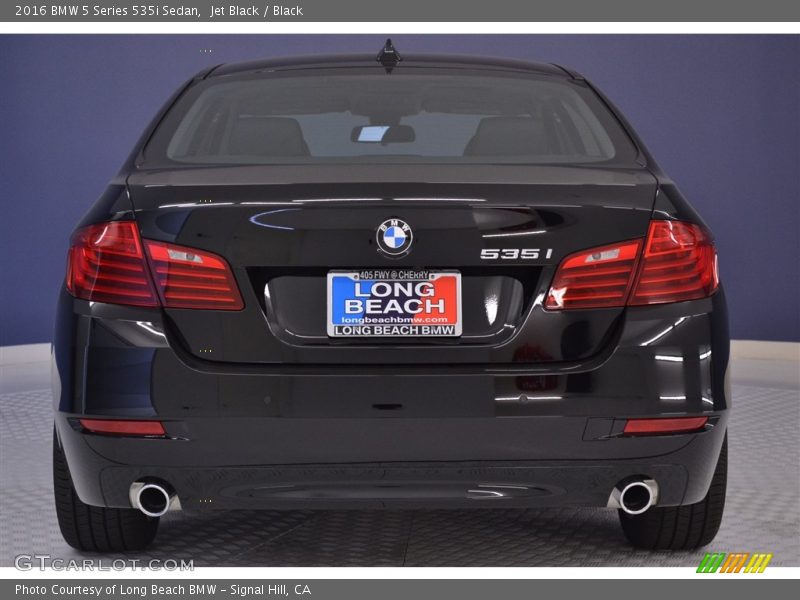 Jet Black / Black 2016 BMW 5 Series 535i Sedan