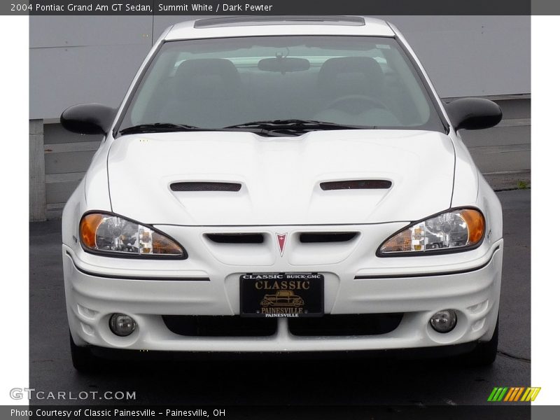 Summit White / Dark Pewter 2004 Pontiac Grand Am GT Sedan