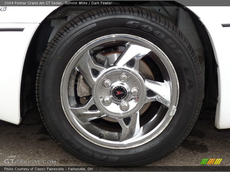 Summit White / Dark Pewter 2004 Pontiac Grand Am GT Sedan