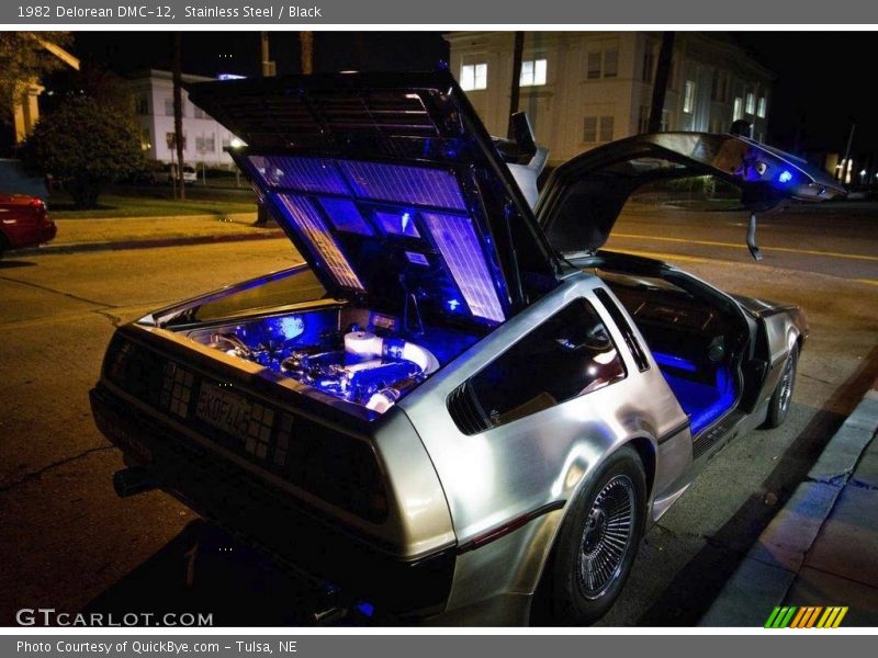 Stainless Steel / Black 1982 Delorean DMC-12