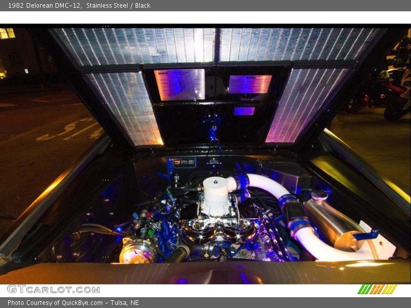 Stainless Steel / Black 1982 Delorean DMC-12