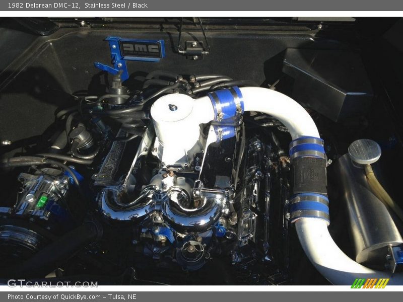 Stainless Steel / Black 1982 Delorean DMC-12