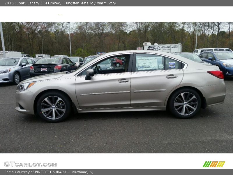Tungsten Metallic / Warm Ivory 2016 Subaru Legacy 2.5i Limited
