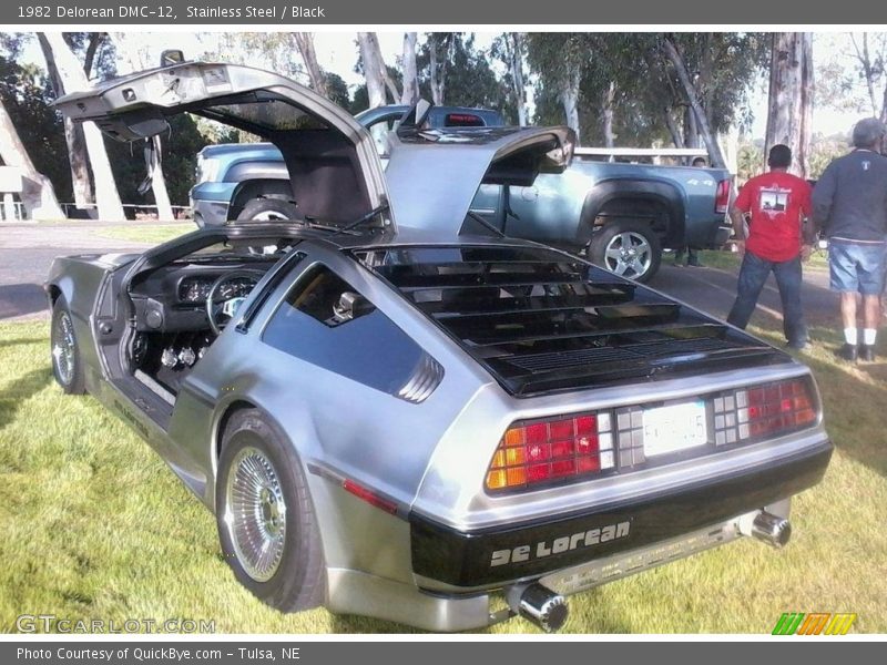 Stainless Steel / Black 1982 Delorean DMC-12