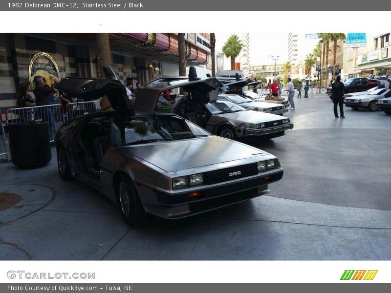 Stainless Steel / Black 1982 Delorean DMC-12