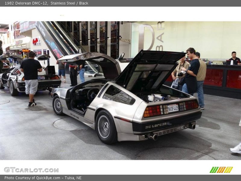 Stainless Steel / Black 1982 Delorean DMC-12