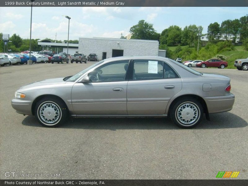 Light Sandrift Metallic / Medium Gray 1999 Buick Century Limited