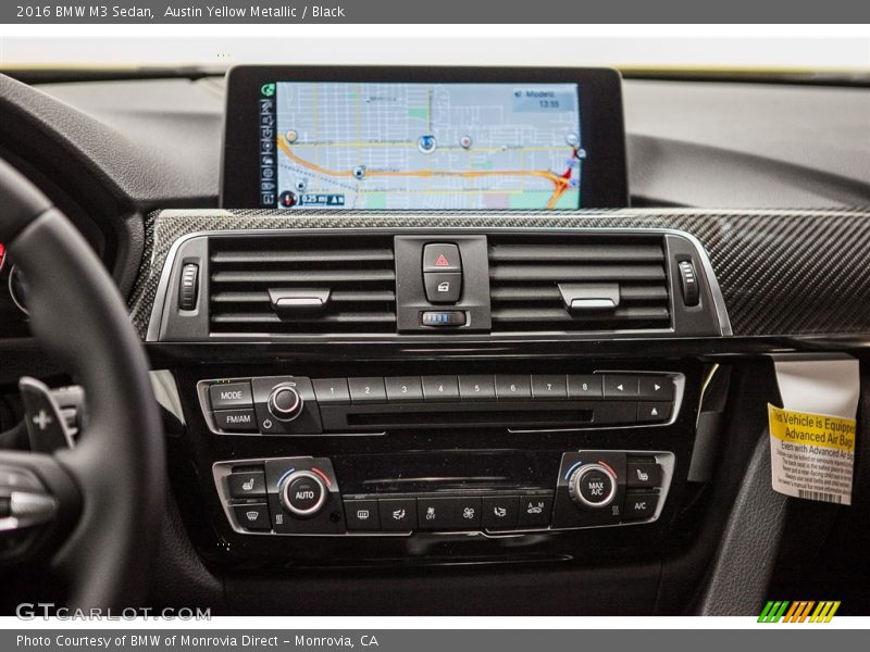 Austin Yellow Metallic / Black 2016 BMW M3 Sedan