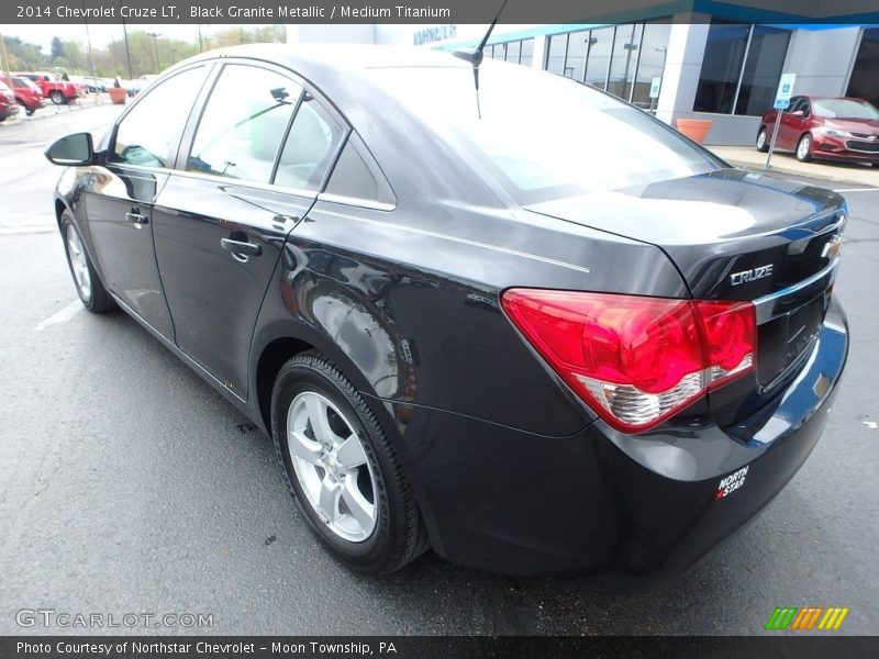 Black Granite Metallic / Medium Titanium 2014 Chevrolet Cruze LT