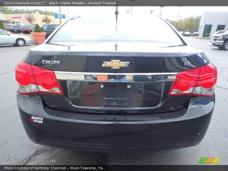 Black Granite Metallic / Medium Titanium 2014 Chevrolet Cruze LT
