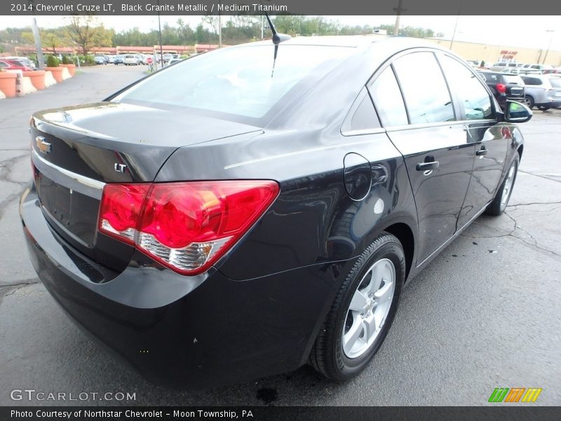 Black Granite Metallic / Medium Titanium 2014 Chevrolet Cruze LT