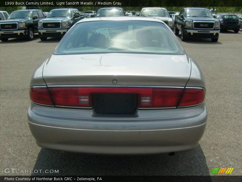 Light Sandrift Metallic / Medium Gray 1999 Buick Century Limited