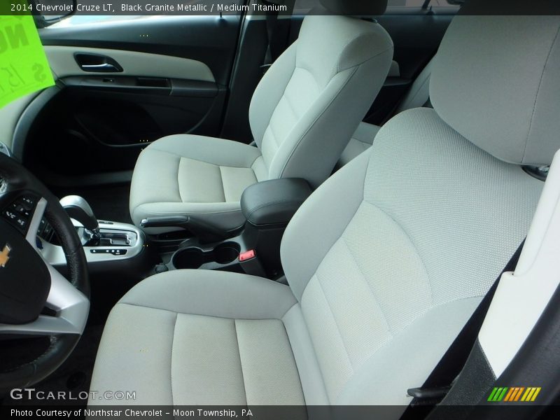Black Granite Metallic / Medium Titanium 2014 Chevrolet Cruze LT