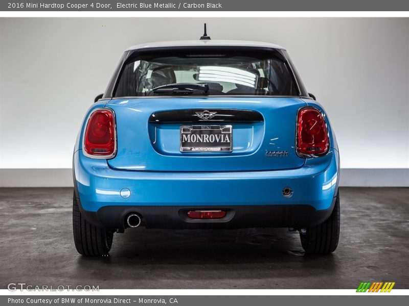 Electric Blue Metallic / Carbon Black 2016 Mini Hardtop Cooper 4 Door