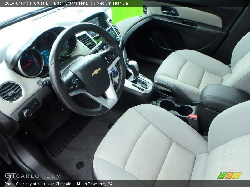 Black Granite Metallic / Medium Titanium 2014 Chevrolet Cruze LT