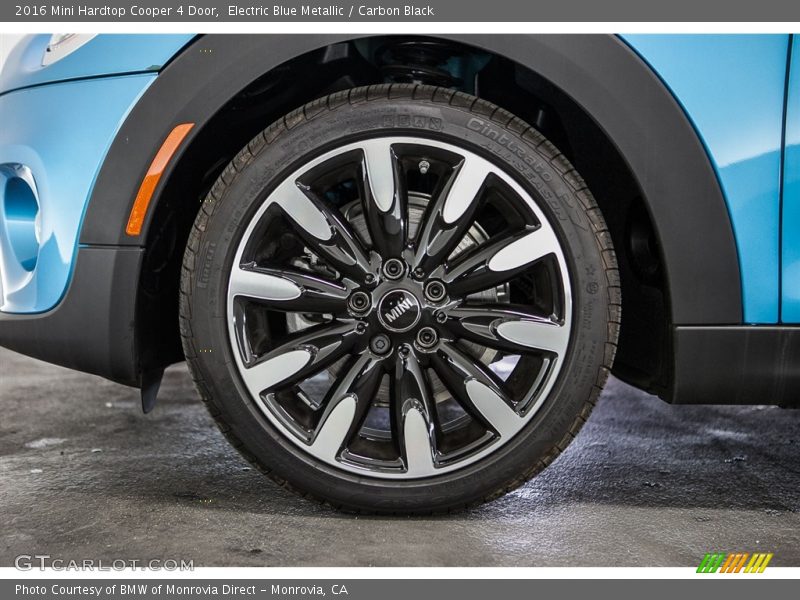 Electric Blue Metallic / Carbon Black 2016 Mini Hardtop Cooper 4 Door