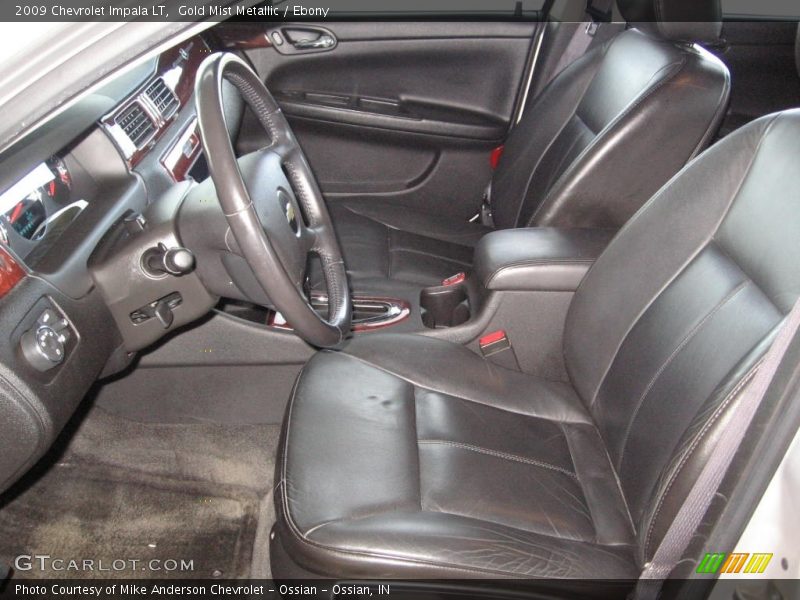 Gold Mist Metallic / Ebony 2009 Chevrolet Impala LT