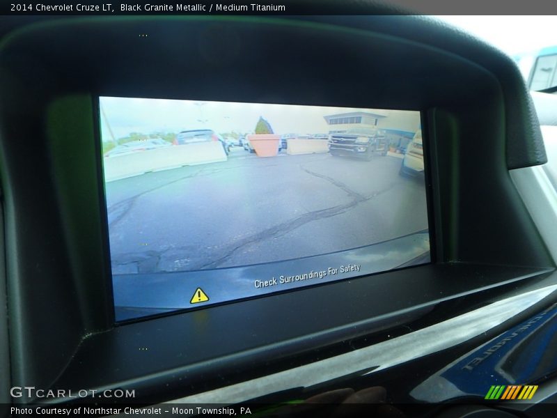 Black Granite Metallic / Medium Titanium 2014 Chevrolet Cruze LT