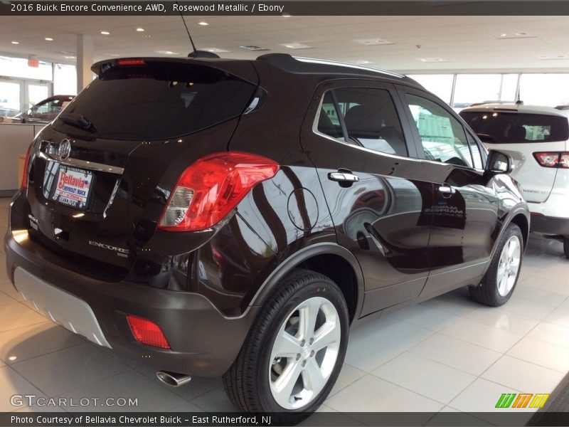 Rosewood Metallic / Ebony 2016 Buick Encore Convenience AWD