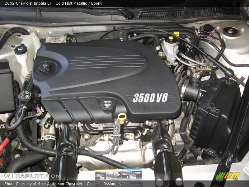 Gold Mist Metallic / Ebony 2009 Chevrolet Impala LT