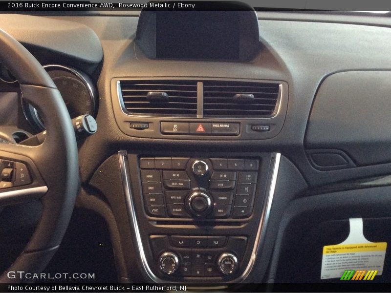Rosewood Metallic / Ebony 2016 Buick Encore Convenience AWD