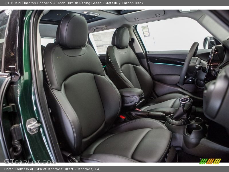 British Racing Green II Metallic / Carbon Black 2016 Mini Hardtop Cooper S 4 Door
