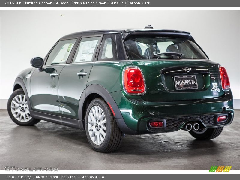 British Racing Green II Metallic / Carbon Black 2016 Mini Hardtop Cooper S 4 Door