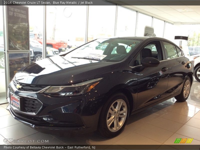 Blue Ray Metallic / Jet Black 2016 Chevrolet Cruze LT Sedan
