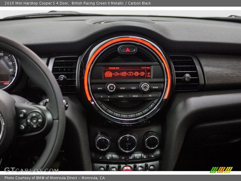 British Racing Green II Metallic / Carbon Black 2016 Mini Hardtop Cooper S 4 Door