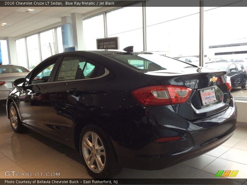Blue Ray Metallic / Jet Black 2016 Chevrolet Cruze LT Sedan
