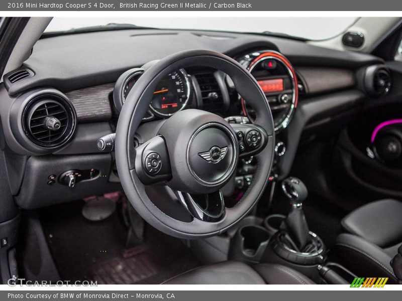 British Racing Green II Metallic / Carbon Black 2016 Mini Hardtop Cooper S 4 Door