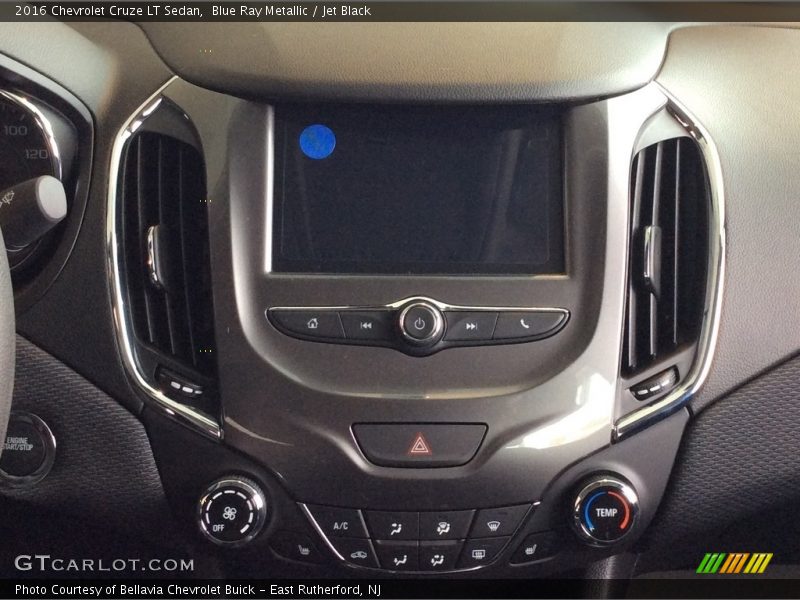 Blue Ray Metallic / Jet Black 2016 Chevrolet Cruze LT Sedan