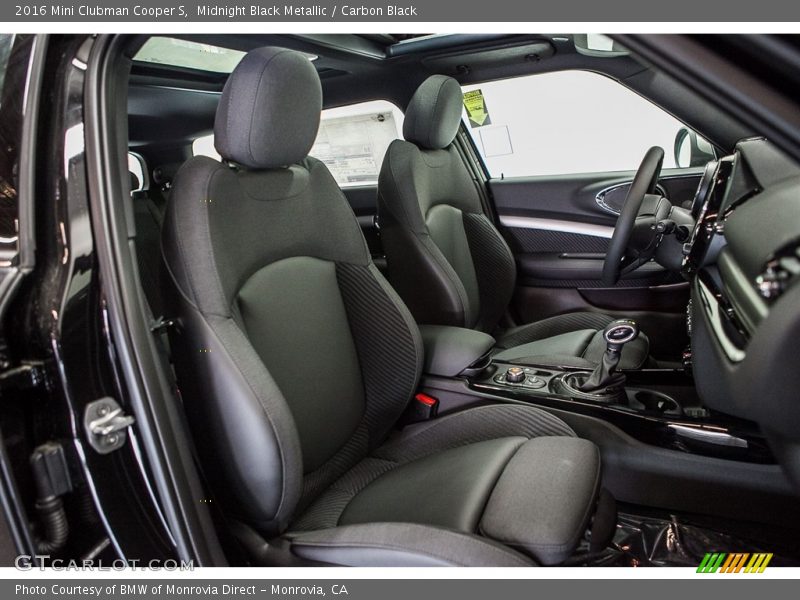 Midnight Black Metallic / Carbon Black 2016 Mini Clubman Cooper S