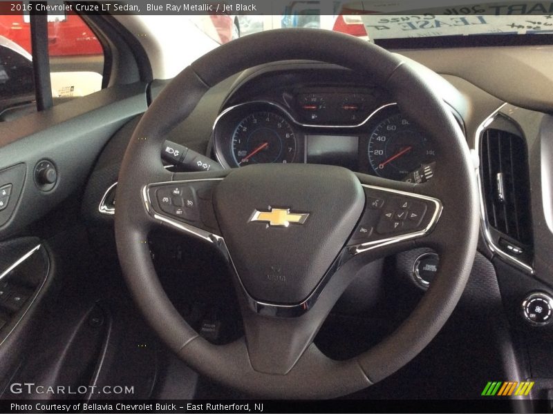 Blue Ray Metallic / Jet Black 2016 Chevrolet Cruze LT Sedan