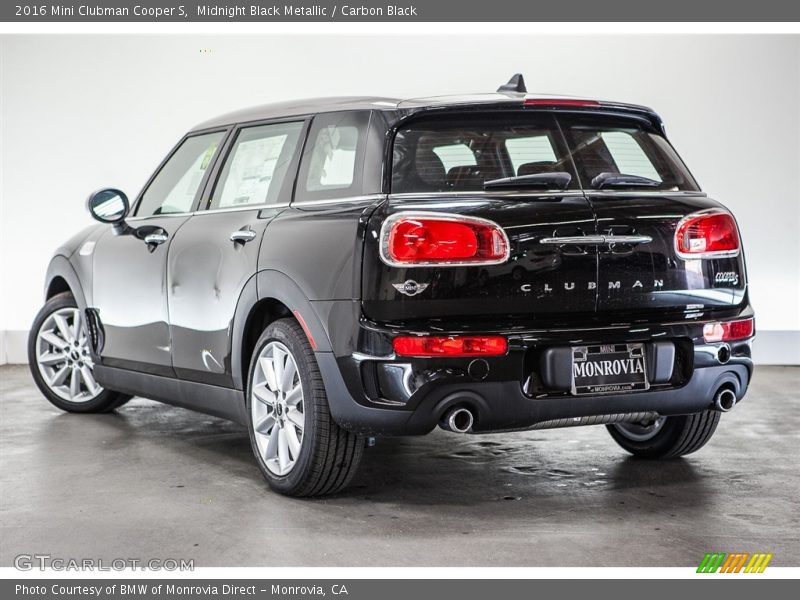 Midnight Black Metallic / Carbon Black 2016 Mini Clubman Cooper S