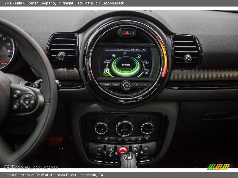 Midnight Black Metallic / Carbon Black 2016 Mini Clubman Cooper S