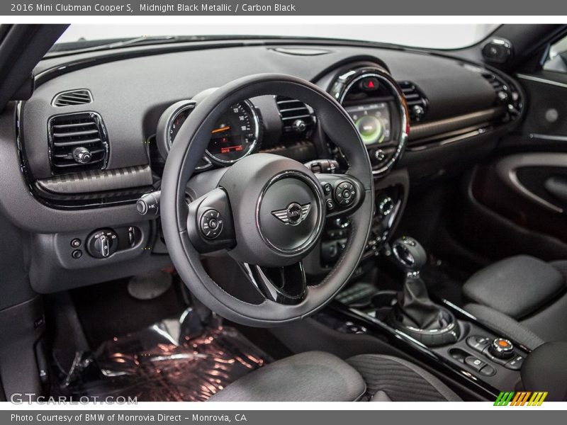 Midnight Black Metallic / Carbon Black 2016 Mini Clubman Cooper S